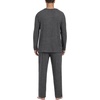 image:imagePrinStory Mens Pajama Set Soft Long Sleeve Shirts and Pants Loose Relaxing Warm Sleep Sets