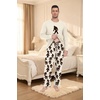 image:imagePrinStory Mens Pajama Sets Loungewear Sleepwear Pjs Lightweight Long Sleeve Shirts amp Bottoms Soft Comfy Sleep Sets S2XLFp Dw Khaki Ape Man