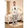 image:imagePrinStory Mens Pajama Sets Loungewear Sleepwear Pjs Lightweight Long Sleeve Shirts amp Bottoms Soft Comfy Sleep Sets S2XLFp Dw Khaki Ape Man