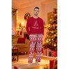 image:imagePrinStory Mens Pajama Sets Loungewear Sleepwear Pjs Lightweight Long Sleeve Shirts amp Bottoms Soft Comfy Sleep Sets S2XLFp Dw Red Elk
