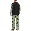 image:imagePrinStory Mens Pajama Sets Loungewear Sleepwear Pjs Lightweight Long Sleeve Shirts and Bottoms Soft Comfy Sleep Sets S4XLFp Apricot Ape Man