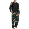 image:imagePrinStory Mens Pajama Sets Loungewear Sleepwear Pjs Lightweight Long Sleeve Shirts and Bottoms Soft Comfy Sleep Sets S4XLFp Black Panther