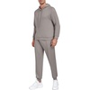 image:imagePrinStory Mens Tracksuit 2 Piece Drawstring Hoodie Sweatsuits Jogging Suits Casual Outfits for MenLight Gray