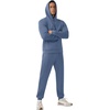 image:imagePrinStory Mens Tracksuit 2 Piece Drawstring Hoodie Sweatsuits Jogging Suits Casual Outfits for MenMedium Blue