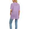 image:imagePrinStory Short Sleeve Cardigans for Women Lightweight Sheer Knit Casual Cover Up with Pockets Summer 2026 Outfit14 Light Purple