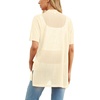 image:imagePrinStory Short Sleeve Cardigans for Women Lightweight Sheer Knit Casual Cover Up with Pockets Summer 2026 Outfit6 Apricot