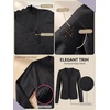 image:imagePrinStory Womens Cardigan Sweaters Long Sleeve Casual Button Down VNeck Open Front Hollow Lightweight Knit Clothes 202601black