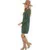 image:imagePrinStory Womens Casual Sweater Dresses Fall Winter Crewneck Loose Fit Pullover Tunic Dress with Side Pockets for Work S4XLA05fp Vg Green