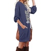 image:imagePrinStory Womens Casual Sweater Dresses Fall Winter Crewneck Loose Fit Pullover Tunic Dress with Side Pockets for Work S4XLA34bluesquare Flower