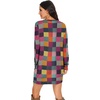 image:imagePrinStory Womens Casual Sweater Dresses Fall Winter Crewneck Loose Fit Pullover Tunic Dress with Side Pockets for Work S4XLA57color Plaid