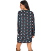 image:imagePrinStory Womens Casual Sweater Dresses Fall Winter Crewneck Loose Fit Pullover Tunic Dress with Side Pockets for Work S4XLA59blue Floral