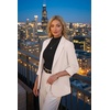 image:imagePrinStory Womens Mock Neck Tops Short Sleeve Turtleneck Slim Fit Basic Shirt for Business Casual Work Dressy Wear S2XLBlack
