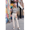 image:imagePrinStory Womens Mock Neck Tops Short Sleeve Turtleneck Slim Fit Basic Shirt for Business Casual Work Dressy Wear S2XLLight Gray