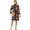 image:imagePrinStory Womens Robe Knit Kimono Bathrobe Lightweight Soft Sleepwear Knee Length Lounge RobesRed Brown Black