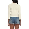 image:imagePrinStory Womens Tie Front Shrug 34 Sleeve Bolero Cardigan Lightweight Summer Casual Short Shawl Top S4XL10 Beige White