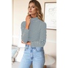 image:imagePrinStory Womens Tops Long Sleeve Shirts Slim Fit Business Dressy Casual Pullover Tee for 2025 TrendyFp Apricot Blue Stripe