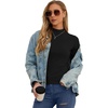 image:imagePrinStory Womens Tops Mock Neck Short Sleeve T Shirts Dressy Casual Ribbed Knit Slim Fit Summer Business Going Out Tops 2026 Carbon Black US XL