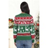 image:imagePrinStory Womens Ugly Christmas Cardigan Sweaters Long Sleeve Button Down Open Front Casual Warm Funny Knit Sweater S2XL02fp Green Elk Snowflake