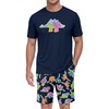 Navy Blue Dinosaur