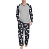 Fp Navy Blue White Dog