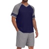Navy Blue Dark Gray