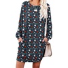 A59-blue Floral