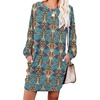 A67-color Blue Paisley