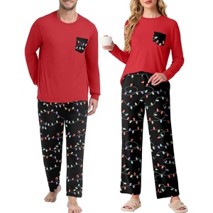 image:imagePrinStory Mens Pajama Sets Loungewear Sleepwear Pjs Lightweight Long Sleeve Shirts and Bottoms Soft Comfy Sleep Sets S4XLBlack Lantern