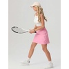 image:imagePrinStory 17 Womens Tennis Skirt High Waisted Athletic Skort XS3XL  Workout Skorts Builtin Shorts Split Hem Quick Dry Lightweight Golf Pickleball SportsPink
