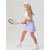 image:imagePrinStory 17 Womens Tennis Skirt High Waisted Athletic Skort XS3XL  Workout Skorts Builtin Shorts Split Hem Quick Dry Lightweight Golf Pickleball SportsPurple