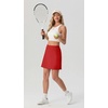 image:imagePrinStory 17 Womens Tennis Skirt High Waisted Athletic Skort XS3XL  Workout Skorts Builtin Shorts Split Hem Quick Dry Lightweight Golf Pickleball SportsRed
