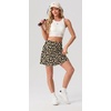 image:imagePrinStory 17 Womens Tennis Skirt High Waisted Athletic Skort XS3XL  Workout Skorts Builtin Shorts Split Hem Quick Dry Lightweight Golf Pickleball SportsLd Khaki