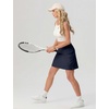 image:imagePrinStory 17 Womens Tennis Skirt High Waisted Athletic Skort XS3XL  Workout Skorts Builtin Shorts Split Hem Quick Dry Lightweight Golf Pickleball SportsNavy Blue