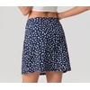 image:imagePrinStory 17 Womens Tennis Skirt High Waisted Athletic Skort XS3XL  Workout Skorts Builtin Shorts Split Hem Quick Dry Lightweight Golf Pickleball SportsBlue White Flower