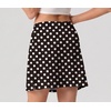 image:imagePrinStory 17 Womens Tennis Skirt High Waisted Athletic Skort XS3XL  Workout Skorts Builtin Shorts Split Hem Quick Dry Lightweight Golf Pickleball SportsPd Black White