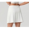 image:imagePrinStory 17 Womens Tennis Skirt High Waisted Athletic Skort XS3XL  Workout Skorts Builtin Shorts Split Hem Quick Dry Lightweight Golf Pickleball SportsWhite