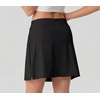 image:imagePrinStory 17 Womens Tennis Skirt High Waisted Athletic Skort XS3XL  Workout Skorts Builtin Shorts Split Hem Quick Dry Lightweight Golf Pickleball SportsBlack