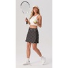 image:imagePrinStory 17 Womens Tennis Skirt High Waisted Athletic Skort XS3XL  Workout Skorts Builtin Shorts Split Hem Quick Dry Lightweight Golf Pickleball SportsPd Black White