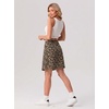 image:imagePrinStory 19 Tennis Skirt for Women Athletic Skort with Zipper Pockets  Workout Skort Builtin Shorts High Waisted Split Hem Knee Lentgh Golf Pickleball SportsA1 Ld Khaki