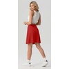 image:imagePrinStory 19 Tennis Skirt for Women Athletic Skort with Zipper Pockets  Workout Skort Builtin Shorts High Waisted Split Hem Knee Lentgh Golf Pickleball SportsRed