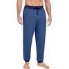 image:imagePrinStory Mens Modal Pajama Pants Cozy Lightweight Pjs Bottoms Knit Sleep Pajama Lounge PantPj Dark Blue