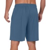 image:imagePrinStory Mens Pajama Shorts Soft Sleep Shorts Pj Bottoms with Pockets  Elastic Waist Drawstring LightweightBreathable and Stretchy Fabric Button FlyGray Blue