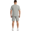 image:imagePrinStory Mens Track Suits 2 Piece Athletic Outfits M3XL  Short Sleeve Shirts and Shorts Set with Pockets Summer Cooling Touch Sweatsuit for Sports Running Beach Travel PartyLight Gray