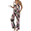 image:imagePrinStory Womens Pajama Sets 2 Piece Comfy Pjs Lounge Set S3XL  Sleeveless Tops and Pants with Pockets Pajamas Lightweight Summer Pj Soft SleepwearBreathable and Stretchy FabricBig Leaf Pink