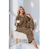 image:imagePrinStory Womens Pajama Sets Short Sleeve Soft Pjs S3XL  2 Piece VNeck Pj Sets for Women with Pockets Comfy Stretchy Pajamas for Sleep Home Travel Maternity NursingFpapricot Ld Print