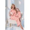 image:imagePrinStory Womens Pajama Sets Short Sleeve Soft Pjs S3XL  2 Piece VNeck Pj Sets for Women with Pockets Comfy Stretchy Pajamas for Sleep Home Travel Maternity NursingFppink Sunflower