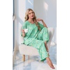 image:imagePrinStory Womens Pajama Sets Short Sleeve Soft Pjs S3XL  2 Piece VNeck Pj Sets for Women with Pockets Comfy Stretchy Pajamas for Sleep Home Travel Maternity NursingFpgreen Butterfly