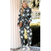 image:imagePrinStory Womens Pajama Sets Winter Long Sleeve Pjs 2 Piece Lounge Set  Long Sleeve Top and Pants with Pockets Warmth Stretchy and Butterysoft Fabric Winter Pajamas Warm SleepwearFpwhite Lily