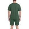 image:imagePrinStory Couples Pajamas Set Shirts and Shorts Summer Comfy Lounge Family  Machine WashablePocketsDrawstringStretch FabricGentle On SkinCouplesGiftRelaxed FitSolidSleepwearLoungewearS4XLGreen