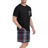 image:imagePrinStory Couples Pajamas Set Shirts and Shorts Summer Comfy Lounge Family  Machine WashablePocketsDrawstringStretch FabricGentle On SkinCouplesGiftRelaxed FitSolidSleepwearLoungewearS4XLFp Blue Red Plaid
